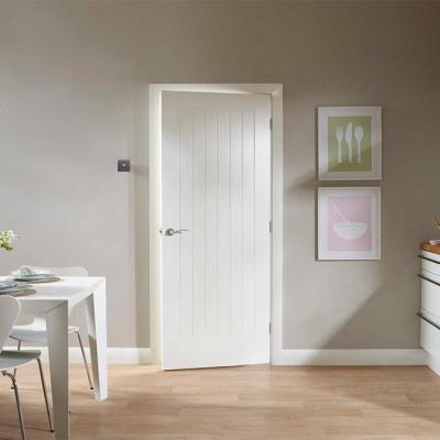 China DAIYA Latest Modern Design Interior Door Room Wooden Door With Swing Door Design for sale