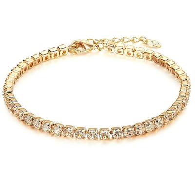 China Hops Handmade Cheap Rhinestone Alloy Hip Pearl Rhinestone Fashion Wedding Bracelet Bridal Crystal for sale