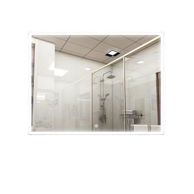 China Hotel Home Appliance Glass Electric Infrared Heater Bathroom Mirror for sale