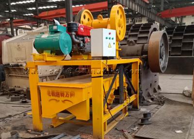 China Mini Jaw Crusher With Linear-Trennzeichen Zufuhr 8HP 150X250mm 130mm zu verkaufen