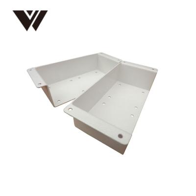 China Custom Metal Sheet Metal Fabrication Powder Coating Metal Case Fabrication for sale