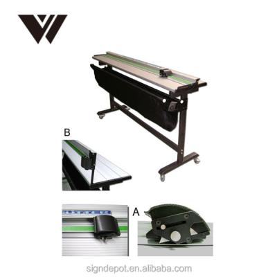 China Manual PVC/Format Guillotine Trimmer Paper Cutter with Support Stand PVC Cutter for sale