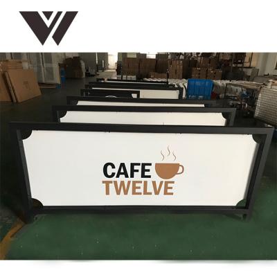 China Advertising Custom Outdoor Factory Eleg Mail Canvas Cafe Breeze Fences for sale