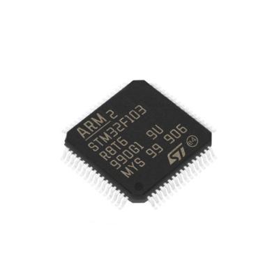 China Integrated Circuit IC MCU 32BIT 128KB FLASH 64LQFP STM32F103RBT6 for sale