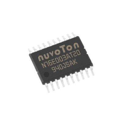 China Integrated Circuit IC MCU 8BIT 18KB FLASH 20TSSOP N76E003AT20 for sale