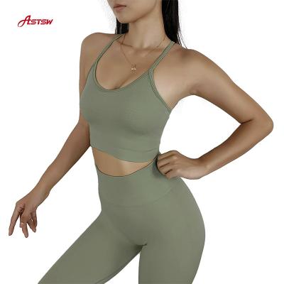 China Best Price Breathable Solid Color Set Eco Friendly Hot Selling Seamless Activewear Sets For Women Seamless for sale