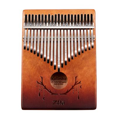 China Mahogany main acab set kalimbaimb 21 finger kalimbaimb 21 special musical instrument kalimbase for mini piano play for sale