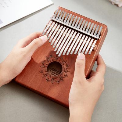 China Mahogany Kalimba Supply Thumb Piano Manufacturers To Produce Freestanding Kalimba Accessories for sale