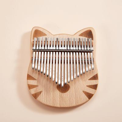 China Buy 21 Inch Piano Kalimba Wooden Kalimba Musical Instruments Professional Beautiful Finger Piano Key Instruments Eco-Friendly for sale