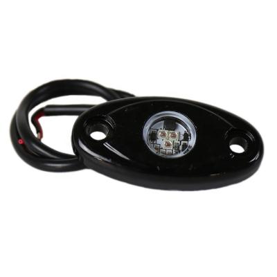 China Wholesale 2inch 9W Truck Diecast Aluminum Housing Multicolor Auto Led Rock Light for sale