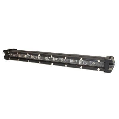 China 12V 24V 13.5inch 60W Super Slim Row 4x4 Truck Die-casting Aluminum Housing Single Off-Road Car Led Light Bar for sale