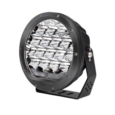 China Super bright 4x4 7inch die-cast aluminum housing round led driving light with day time running lights for sale