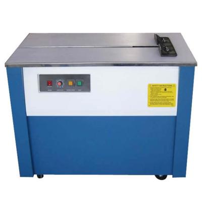 China Semi Automatic Food Belt Strapping Machine For Carton Strapping for sale