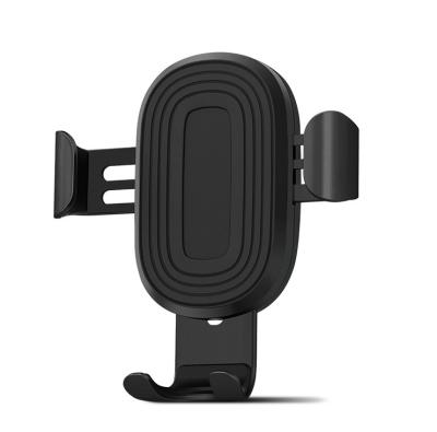 China Mobile Phone Charger 10W Magnetic Self-Fixing Air Vent Suction Cup Mount Car Wireless Charger for sale