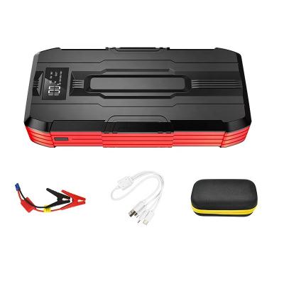 China 12V 18000mAh Vehicles Jumper Cable Car Battery Charger Portable Car Jump Starter Power Bank 185mm*79mm*30mm for sale