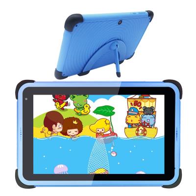 China Available Original SDK 7inch HD 1024*600 Wifi Kids Tablet in Beautiful Blue Plastic Housing Private Style for sale