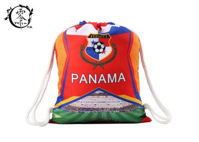 China Panama Custom Pull Cinch Gym Bag Waterproof Sports Football Team for sale