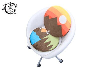 Chine Oreillers décoratifs de coussins de lever de soleil de coucher du soleil doucement en rond pour l'appui lombaire de peluche de short de Seat à vendre