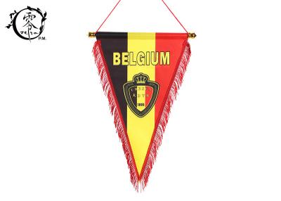 China World Cup Belgium Pennant National Flag Customized Country World Banner for sale