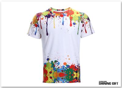 China 3D van de Achtergrondt-stukken van de Graffitimuur de Gekrabbelkunst die Hip Hop-Foto Achtergrondt-shirts schilderen Te koop