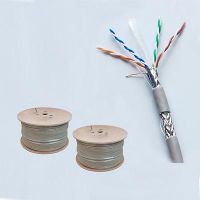 Κίνα Επειδή η γάτα 6 PVC Shieded Cat6 0.58mm Ethernet Kabel προστάτευσε τα καλώδια προς πώληση