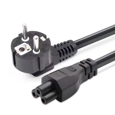 China 2m Monitor Wechselstrom schnürt EU-Stecker 3 PIN Monitor Power Cable zu verkaufen