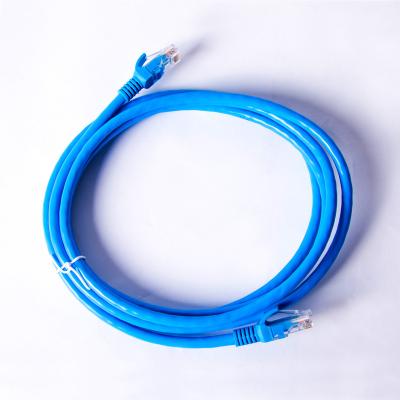 China HDPE Isolierungs-1.5m blaues CCA Cat6 UTP Verbindungskabel Ethernet-Lan Cables zu verkaufen