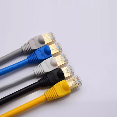 중국 Cat6a UTP Lan 10gbps 이더넷 케이블 23AWG FTP 패치 코드 판매용