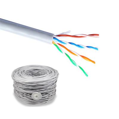 Chine 4 paires de Cat5e de réseau de câble Ethernet du câble 24AWG Cat5e avec le service d'OEM à vendre