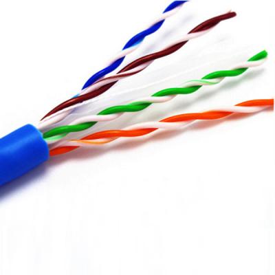 中国 OD 6.00mm Cat6 LANケーブル 販売のため