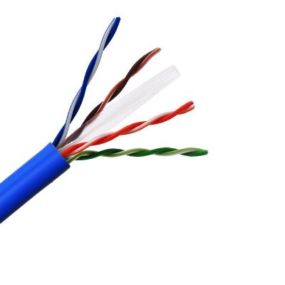 中国 ネットワークのHDPEの絶縁材Cat6 LANケーブルのシールドなしツイストペア 販売のため