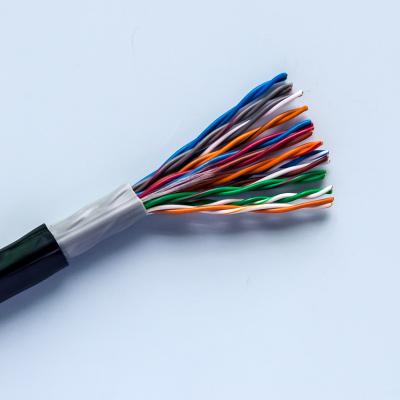 Κίνα Πολυ καλώδιο 24 του τοπικού LAN Ethernet Cat5e πυρήνων υπαίθριο στριμμένο AWG ζευγάρι προς πώληση