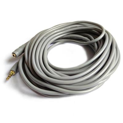 China Mann zum weiblichen Stereo-ZUSATZergänzungs-Kabel Grey Color zu verkaufen