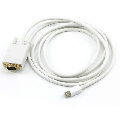 China Ordenador portátil al adaptador del proyector HD 1080P el 1.8m Mini Displayport To VGA en venta