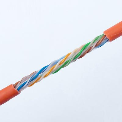 China ethernet contínuos Lan Cable de 1000Mbps 0.56mm CCA UTP Cat6 305m internos à venda