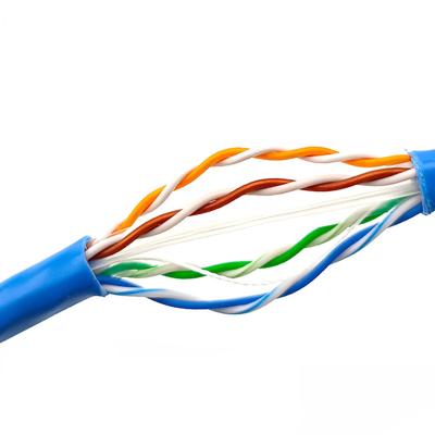 China Netz-Kabel PVC-Jacke Gigabit Ethernets Cat6 LAN Cable 23AWG UTP zu verkaufen