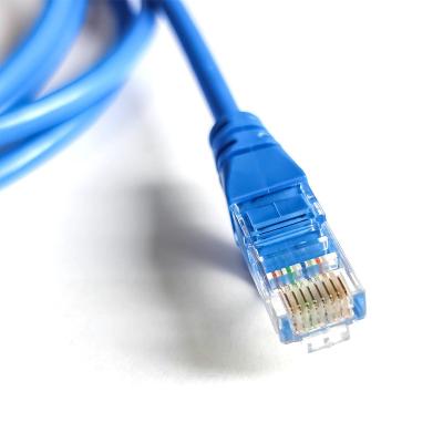 China el cordón de remiendo del 1m Cat5e trenzó el cable de cobre puro con el conector Rj45 en venta