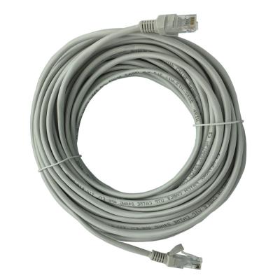 Cina Cavo rotondo 3M Gray della rete Ethernet del cavo di toppa di Rj45 Cat5e in vendita