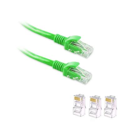 China Isolierte Hochgeschwindigkeitskabel PVC des Fabrikpreis-0.51mm CCA Cat5e Ethernet-Verbindungskabel zu verkaufen