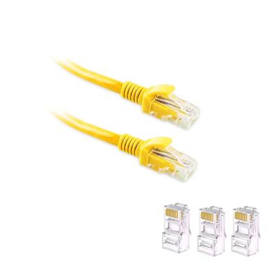 중국 100Mbps 순동  HDPE Cat5e UTP 랜 케이블 컴퓨터는 패치 코드를 연결시킵니다 판매용