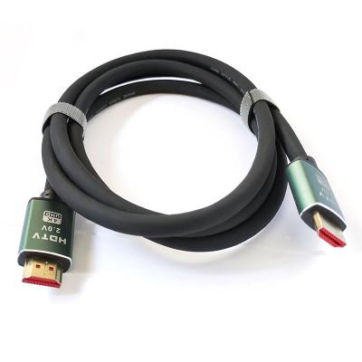 China O ouro de alta velocidade do cabo 18gbps de 60HZ HDMI chapeou o cabo video com os ethernet à venda