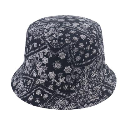 China Hot Selling Printed Custom Bucket Hats Bandana Logo Embroidery Image Bucket Hat Adult Bucket Hat for sale