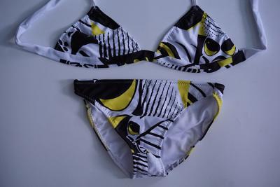 China Custom Dry Fit Swimwear Bikini Bathing Suits With Sublimation Printing for sale