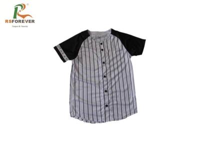 China Amerikanische Größen-druckte kundenspezifische Team-Sportkleidung, Sublimation Baseball Jersey zu verkaufen