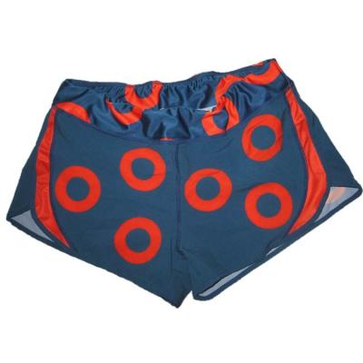 China Light Weight Ladies Swimming Board Shorts With Wlastic Waistband for sale