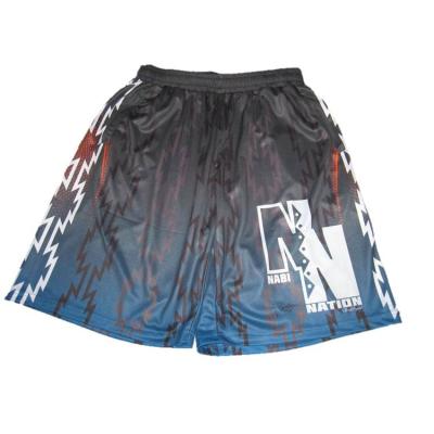 China Custom Sublimation Printing Basketball Shorts For Mens for sale