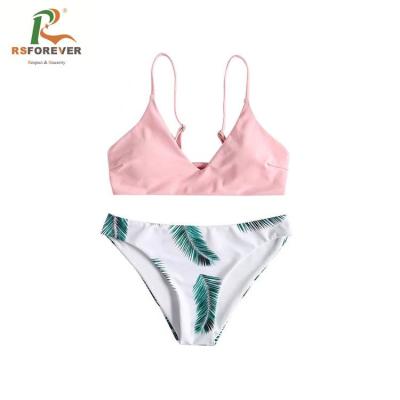 China OEM Womens Sexy Bikini Set Two Piece Swimsuits Swimwear & Beachwear Custom Bikini for sale