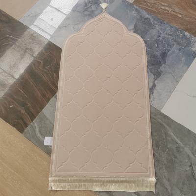 China Stain Resistant Thick Foam Prayer Mat Muslim Prayer Mat Islamic Prayer Cover for sale