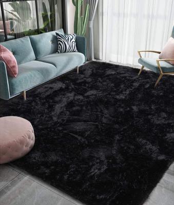 China Polyester Luxury Plush Area Rugs Modern Shag Blanket For Living Room, 6x9 Feet Super Soft And Cozy Bedroom Rug for sale