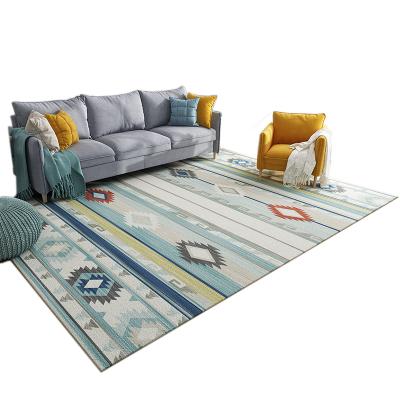 China Stain Resistant Boho Lattice Style Moroccan Accent Rugs Rugs for Bedroom and Living Room Decor, 2'7